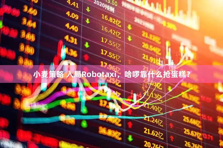 小麦策略 入局Robotaxi，哈啰靠什么抢蛋糕？